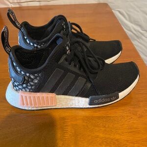 Adidas Cheetah Print Athletic Shoes
